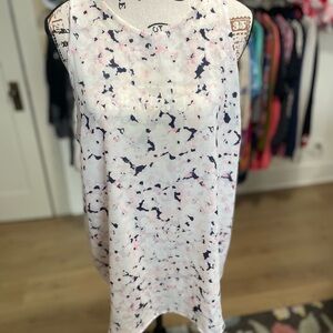 Alice Collection Pink and Black Abstract Top